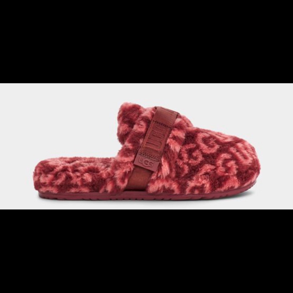 Stylish Red UGG Fluff IT POP